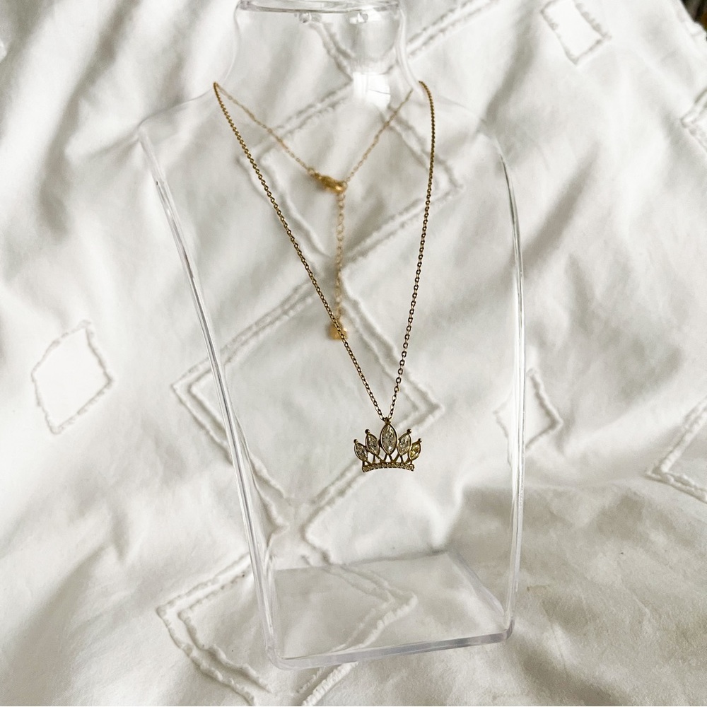 Swarovski Felix Crown Pendant Necklace Women's